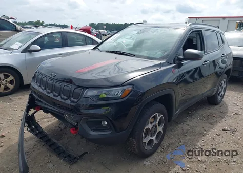 2022 Jeep Compass Trailhawk 4X4 из США, поврежденный, VIN 3C4NJDDB8NT114134